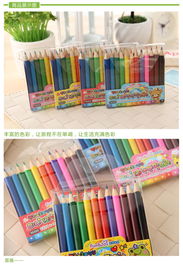 韩国创意文具批发 12色可爱铅笔套装，学习用品与学生奖品的不二之选